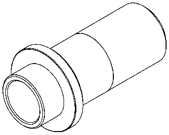 A cylindrical tool with stepped diameters, designed for installing transaxle seals.