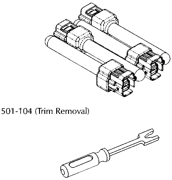 Set of cylindrical airbag simulator tools