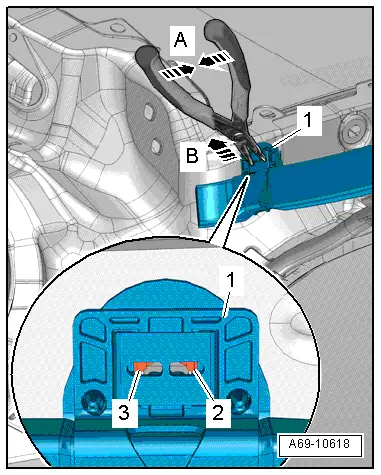 Audi Workshop Manuals A1 Body General Body Repairs Interior