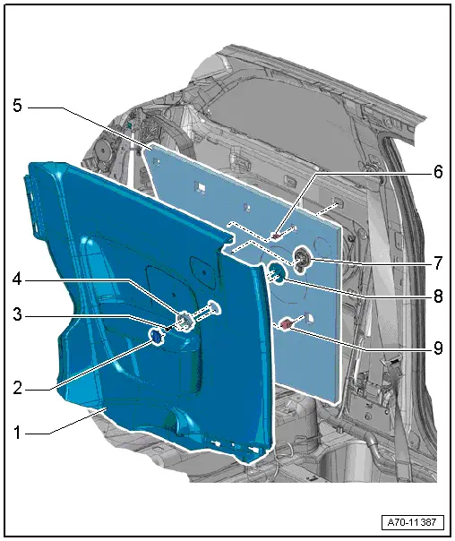 Audi Service and Repair Manuals > A1 > Body General body