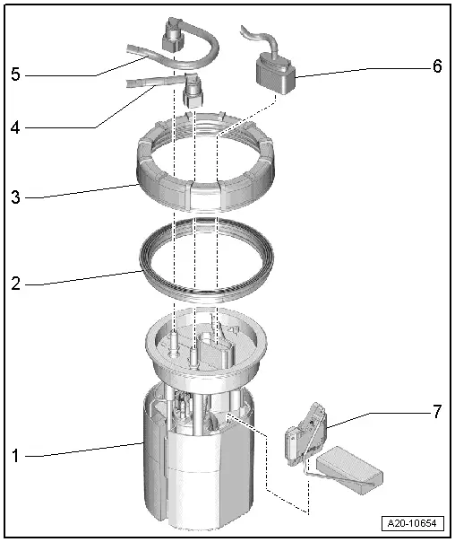 Audi Service and Repair Manuals > A1 > Power unit Fuel