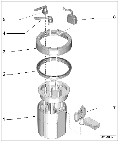 Audi Service and Repair Manuals > A1 > Power unit Fuel