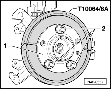 Audi Workshop Service and Repair Manuals > A1 > Running gear, front ...