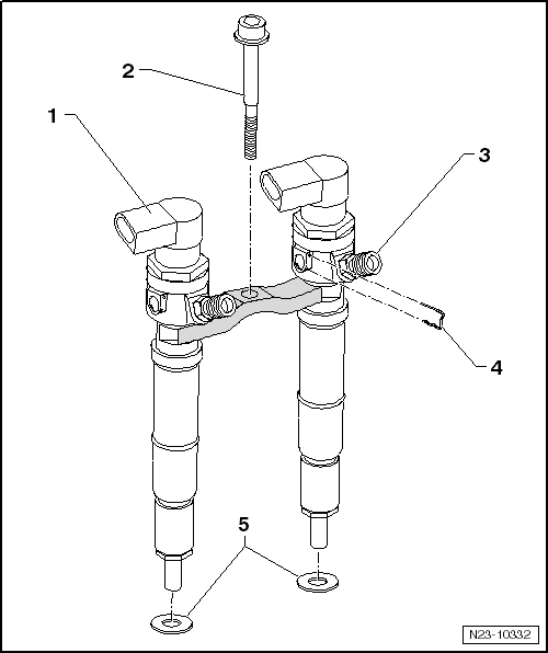 Audi Service and Repair Manuals > A1 > Power unit TDI injection and glow plug system