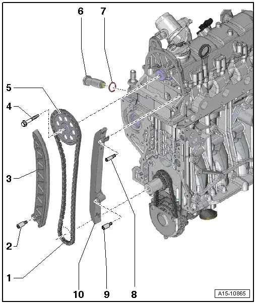 Audi Service and Repair Manuals > A1 > Power unit 4cylinder
