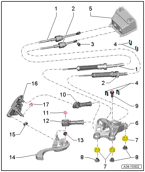 Audi Service and Repair Manuals > A1 > Power transmission 5