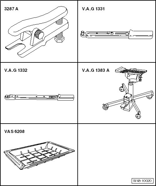 Audi Service and Repair Manuals > A1 > Running gear, front