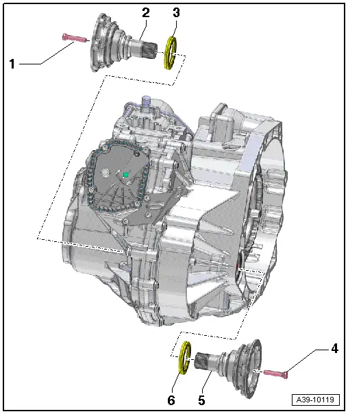 Audi Service and Repair Manuals > A1 > Power transmission 7
