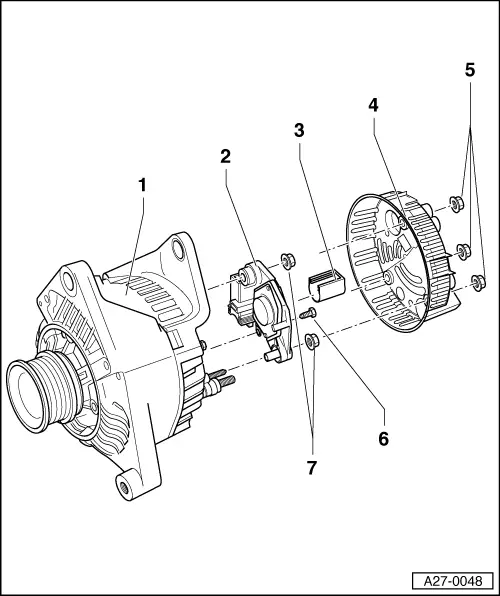 Audi Manuals > A1 > Vehicle electrics > Electrical system