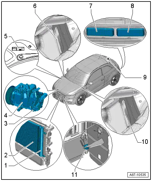 Audi Service and Repair Manuals > A1 > Heating, ventilation