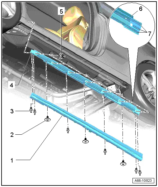 Side Member Audi Workshop Service and Repair Manuals > A1 > Body | General body ...
