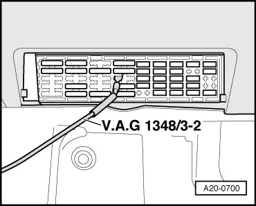 Audi A 2 Fuel Cap Release Button
