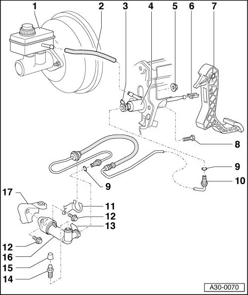 Audi Service and Repair Manuals > A2 > Power transmission 5speed manual gearbox 02T