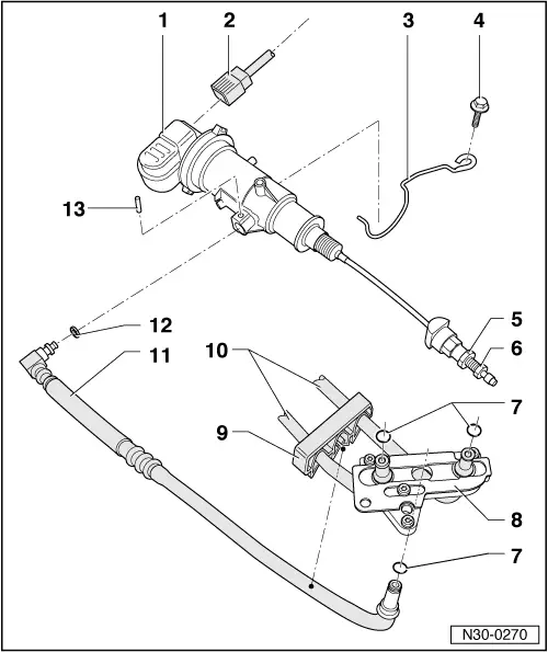 Audi Service and Repair Manuals > A2 > Power transmission 5speed manual gearbox 085