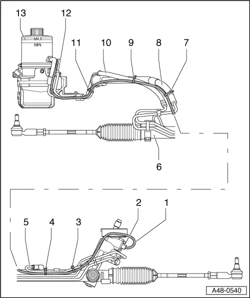 Audi Service and Repair Manuals > A2 > Running gear, front