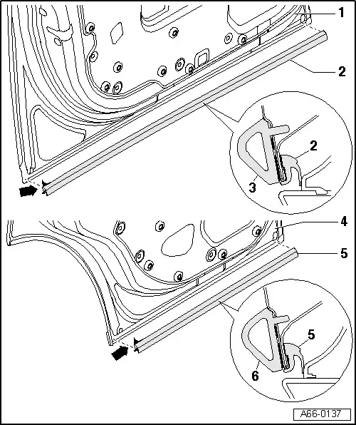 Audi Service and Repair Manuals > A2 > Body General body