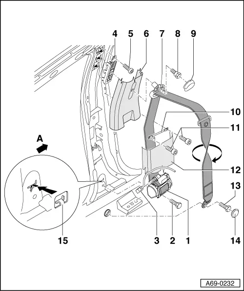 Audi Service and Repair Manuals > A2 > Body General body