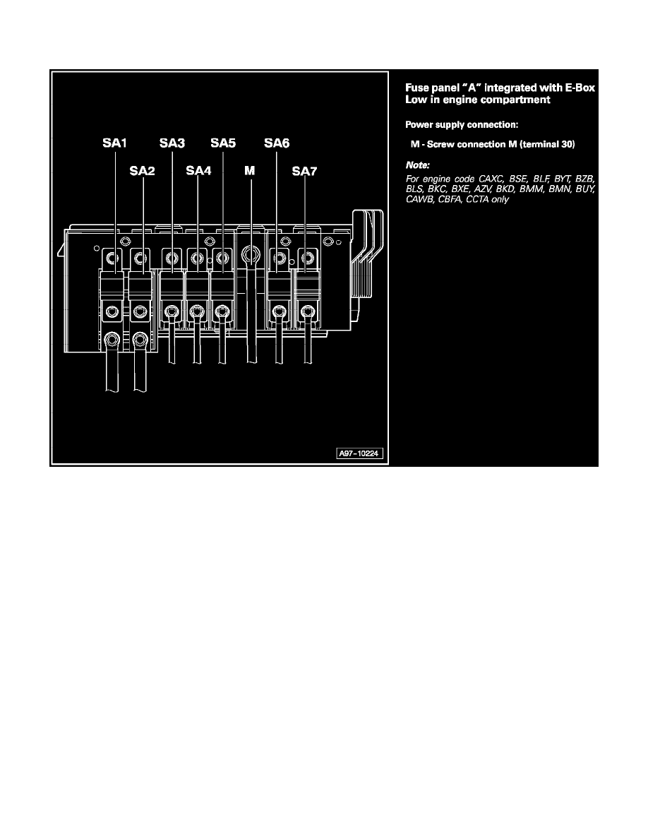 Audi Workshop Service and Repair Manuals > A3 L4-2.0L Turbo (CBFA