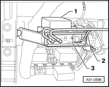 J453 Control Module Audi Workshop Service and Repair Manuals > A3 Mk1 > Vehicle electrics ...