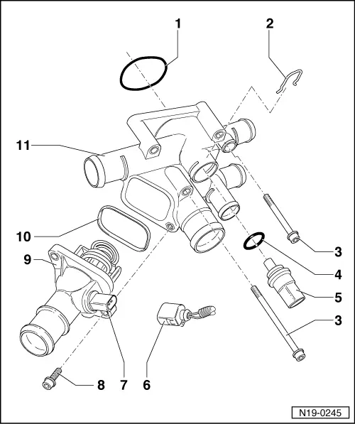 Audi Service and Repair Manuals > A3 Mk1 > Power unit 4