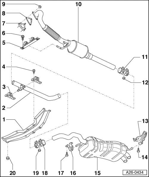 Audi Service and Repair Manuals > A3 Mk1 > Power unit 4cyl