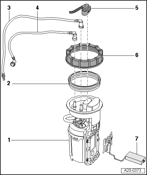 Audi Service and Repair Manuals > A3 Mk1 > Power unit Fuel