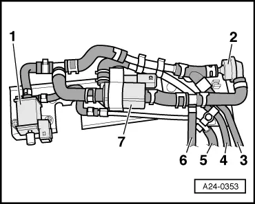 Audi Workshop Service and Repair Manuals > A3 Mk1 > Power unit 4