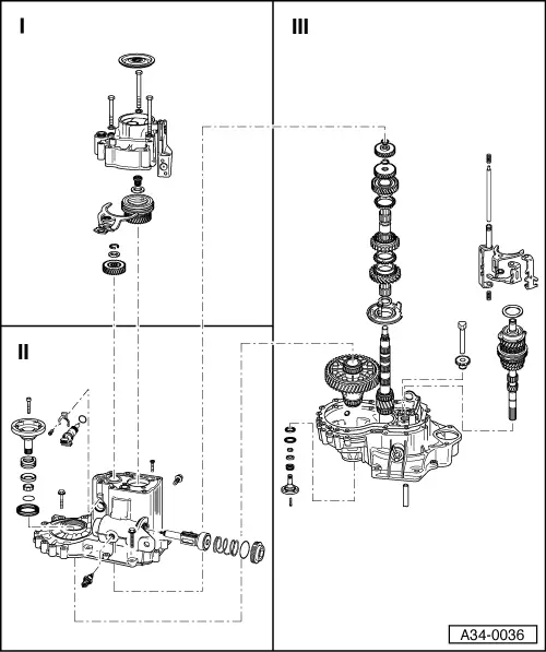 Audi Service and Repair Manuals > A3 Mk1 > Power transmission