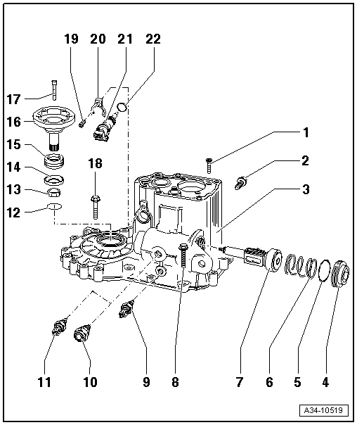 Audi Service and Repair Manuals > A3 Mk1 > Power transmission