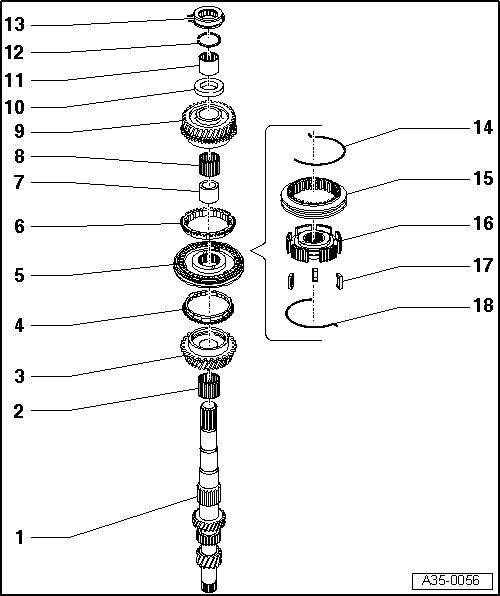 Audi Service and Repair Manuals > A3 Mk2 > Power transmission