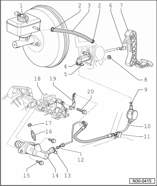 Audi Service and Repair Manuals > A3 Mk2 > Power transmission