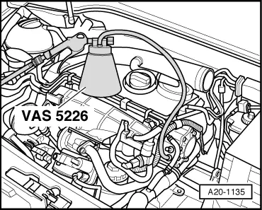 Audi Workshop Manuals > A3 Mk2 > Power unit > Fuel supply system