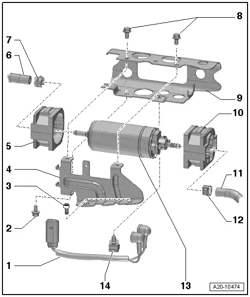 Audi Service and Repair Manuals > A3 Mk2 > Power unit Fuel