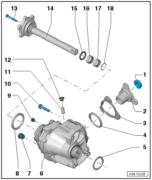 Audi Service and Repair Manuals > A3 Mk2 > Power transmission