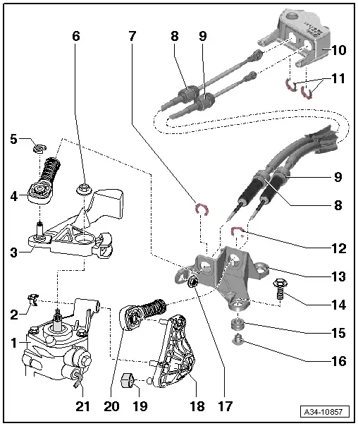 Audi Service and Repair Manuals > A3 Mk2 > Power transmission