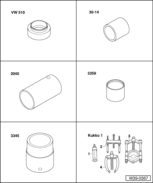 Audi Workshop Service and Repair Manuals > A3 Mk2 > Power transmission ...
