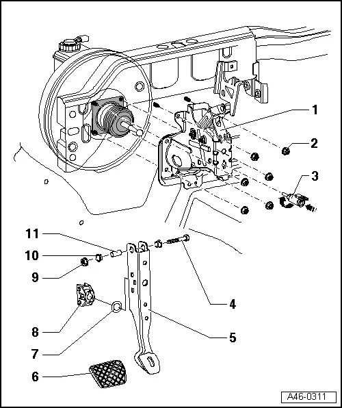 Audi Service and Repair Manuals > A3 Mk2 > Brake system