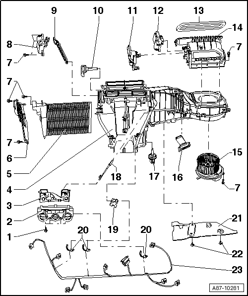 Audi Service and Repair Manuals > A3 Mk2 > Heating