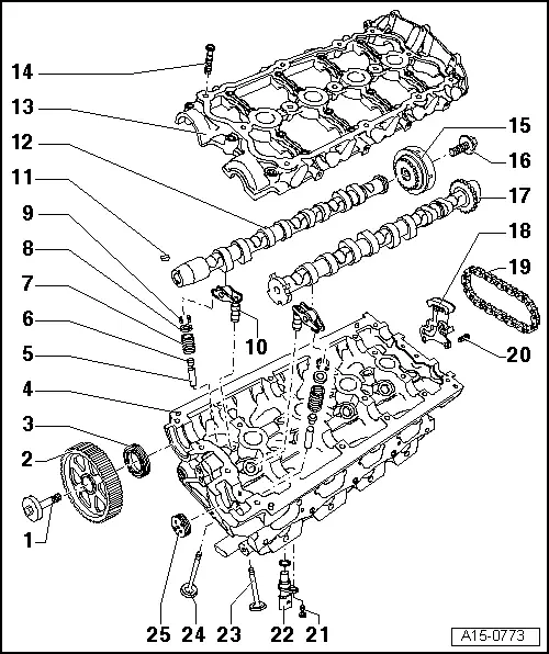 Audi Workshop Service and Repair Manuals > A3 Mk2 > Power unit | 4 ...