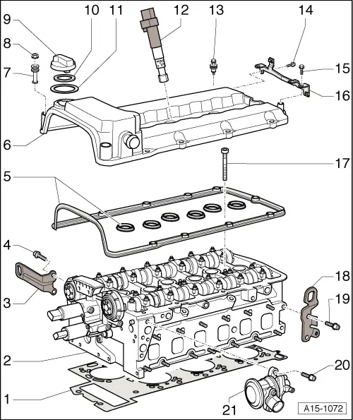Audi Workshop Manuals > A3 Mk2 > Power unit > 6-cylinder injection