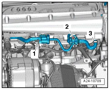 Removing and Installing Top Section of Intake Manifold | Audi A3 Mk2