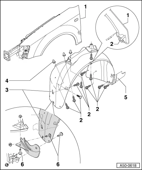 Audi Service and Repair Manuals > A4 Cabriolet Mk2 > Body