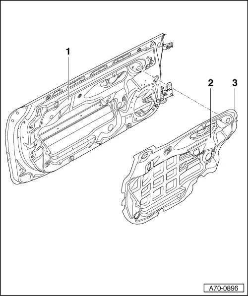 Audi Service and Repair Manuals > A4 Cabriolet Mk2 > Body