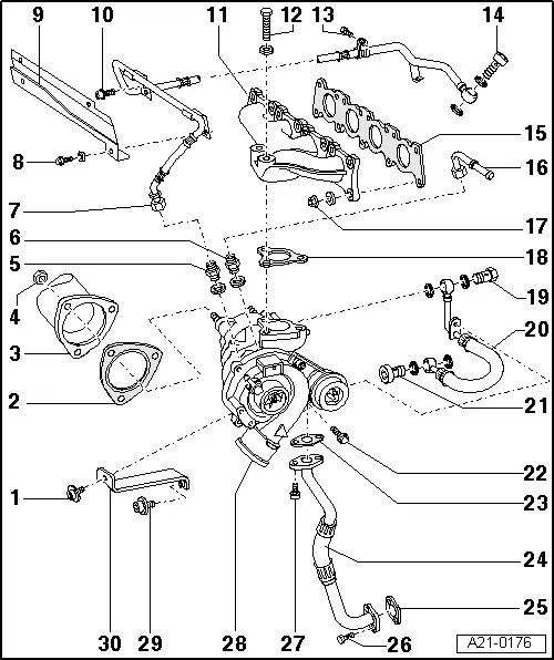 Audi Workshop Manuals > A4 Cabriolet Mk2 > Power unit > 4-cylinder