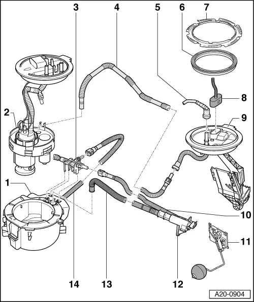 Audi Service and Repair Manuals > A4 Cabriolet Mk2 > Power