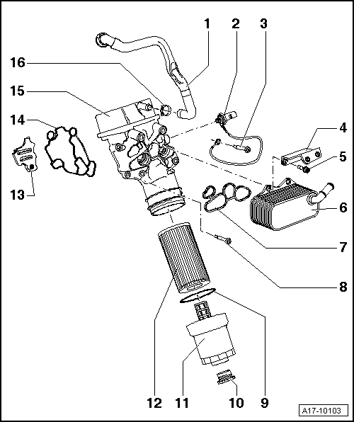 Audi Manuals > A4 Cabriolet Mk2 > Power unit > 4cylinder direct petrol injection