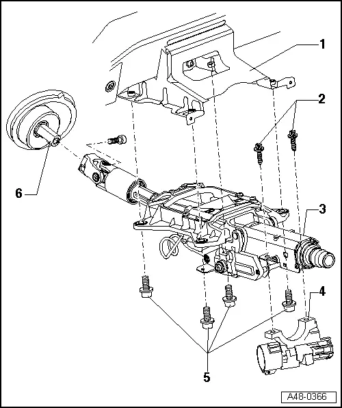 Audi Service and Repair Manuals > A4 Cabriolet Mk2 > Running gear, frontwheel drive