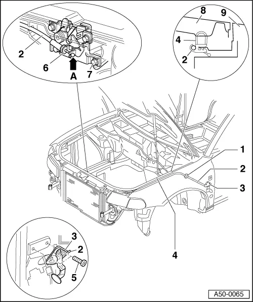 Audi Service and Repair Manuals > A4 Mk1 > Body General Body