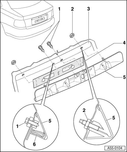Audi Service and Repair Manuals > A4 Mk1 > Body General Body