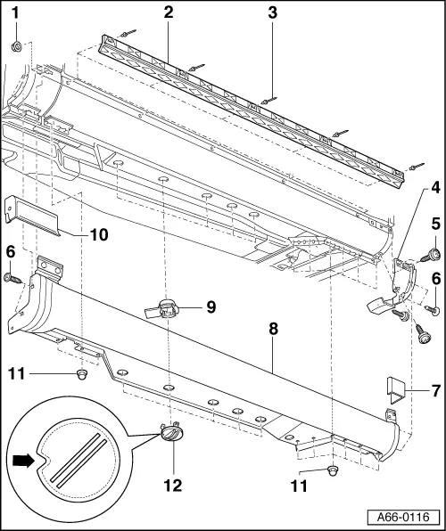 Audi Service and Repair Manuals > A4 Mk1 > Body General Body